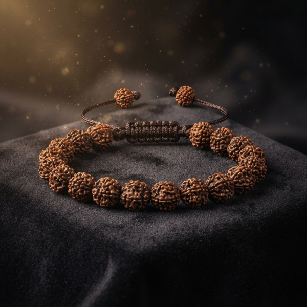 Rudraksha Bracelet (Adjustable)
