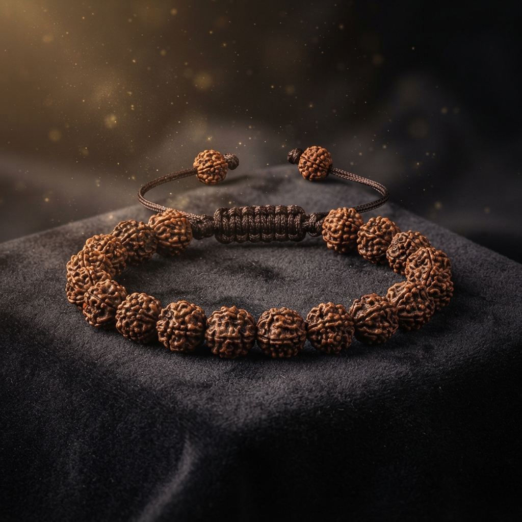 Rudraksha Bracelet (Adjustable)