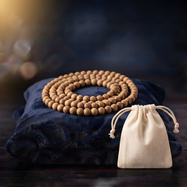 Sandalwood Mala (108 Beads)