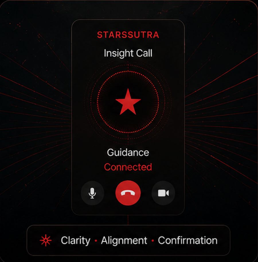 A guidance call connecting